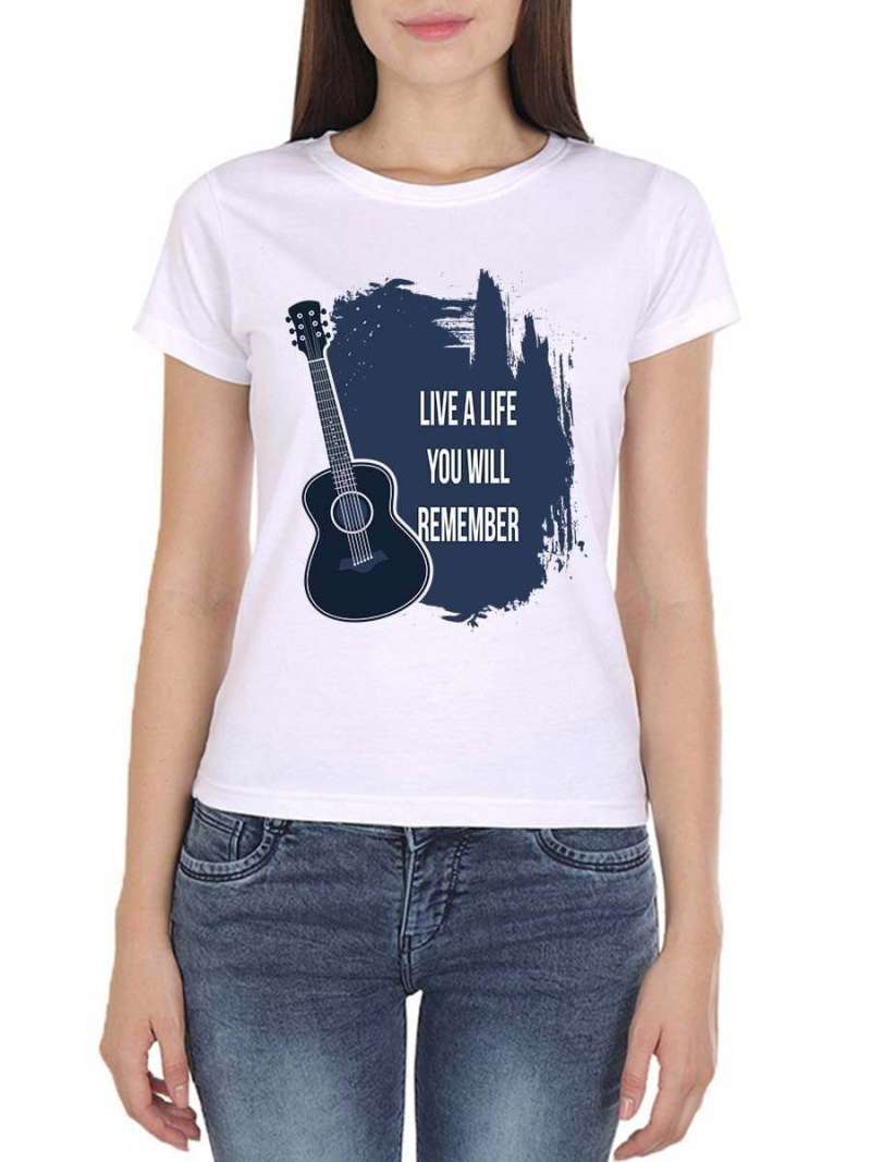 Live A Life You Will Remember Quotes T-Shirt