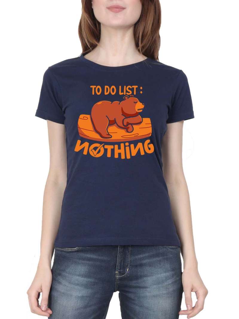 To Do List Nothing Fun T-Shirt