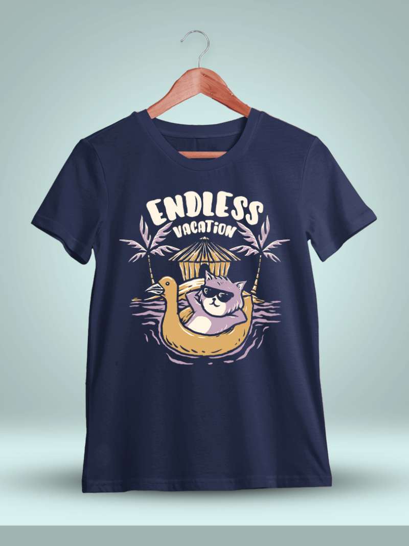 Endless Vacation Funny T-Shirt