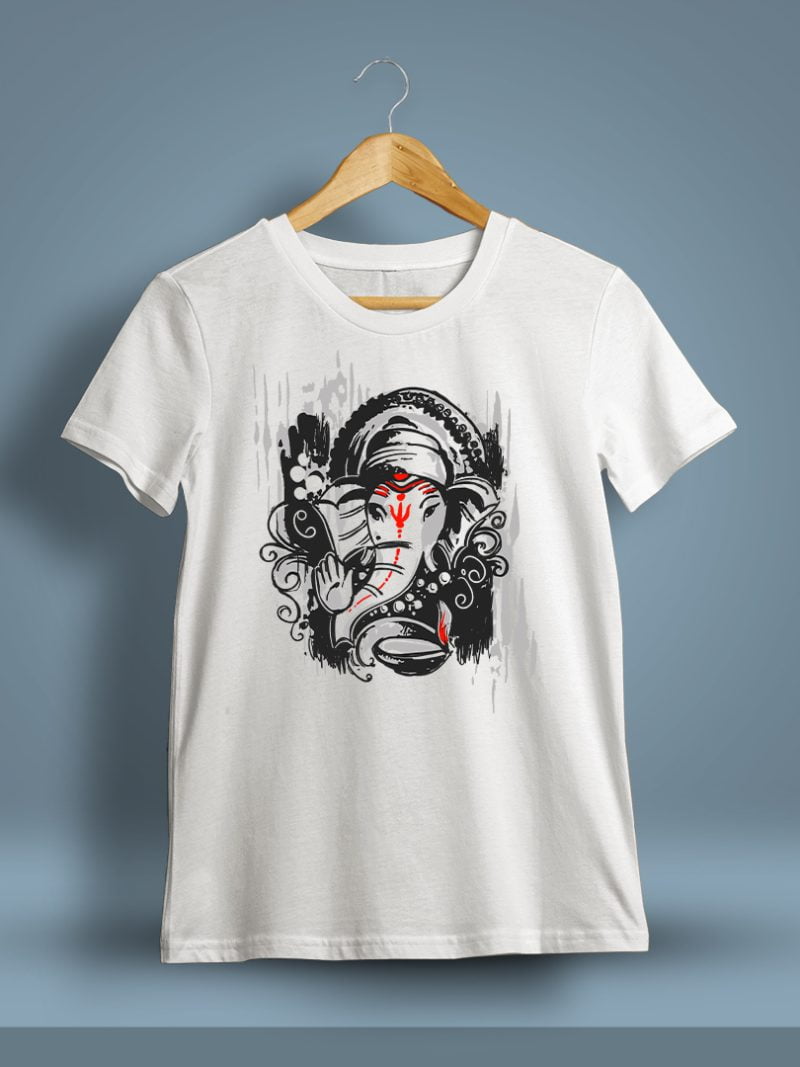 Ganpati Graphic T-Shirt
