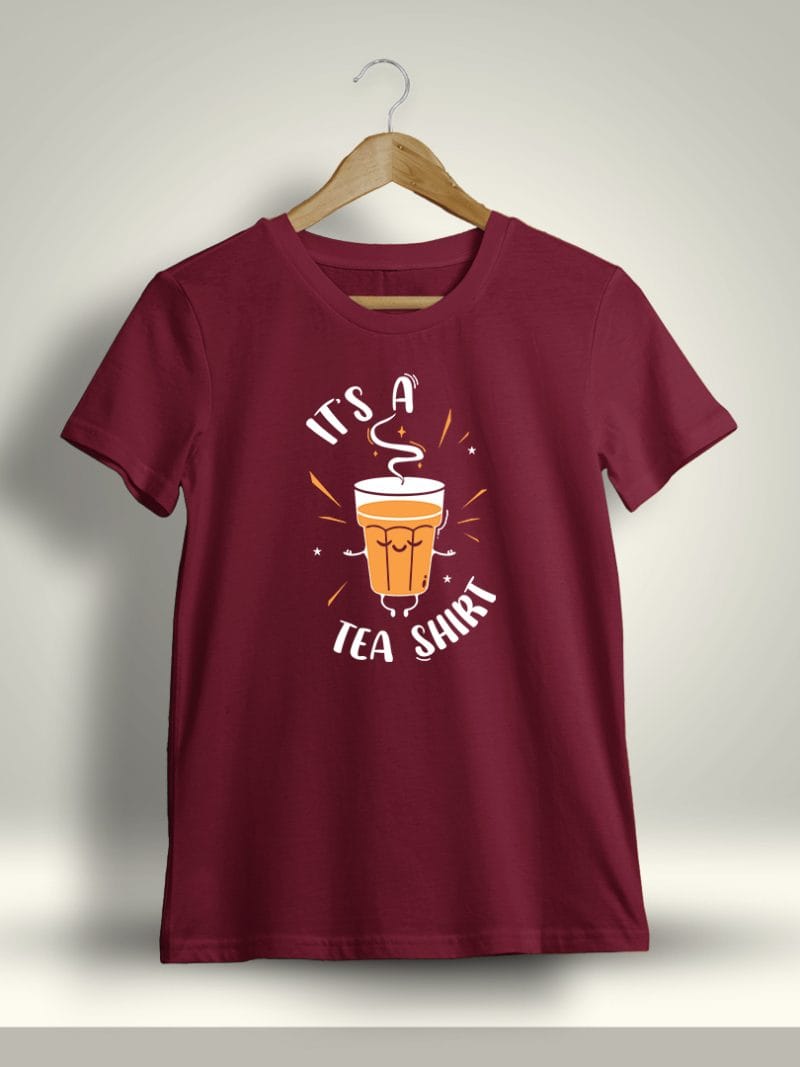 It's A Tea Shirt Chai T-Shirt For Men - Half Sleeve
