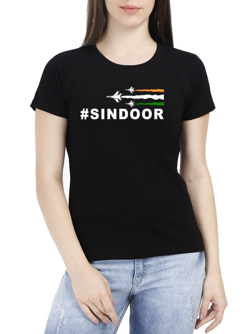 Sindoor T-Shirt For Women - Half Sleeve